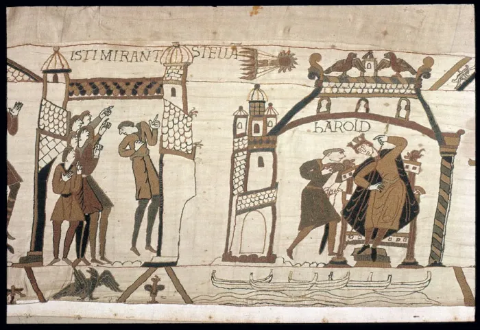 Framed Print : The Bayeux Tapestry - Norman conquest of England Framed Print : The Bayeux Tapestry - Norman conquest of England