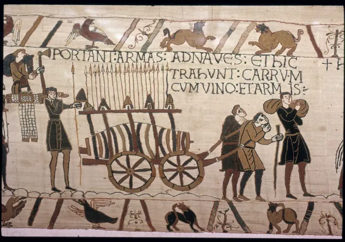Framed Print : The Bayeux Tapestry - Norman conquest of England Framed Print : The Bayeux Tapestry - Norman conquest of England