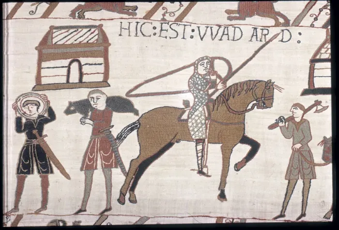 Framed Print : The Bayeux Tapestry - Norman conquest of England Framed Print : The Bayeux Tapestry - Norman conquest of England