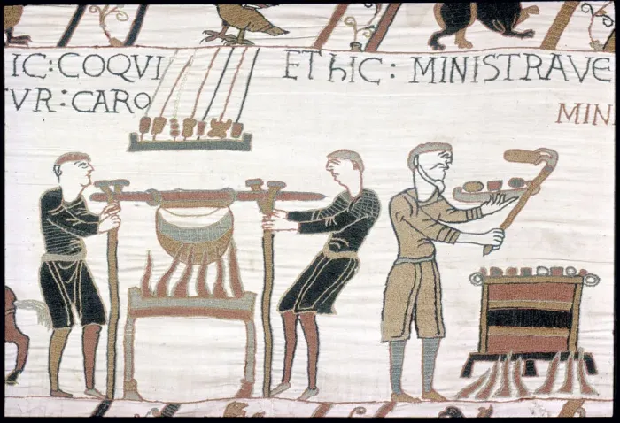 Framed Print : The Bayeux Tapestry - Norman conquest of England Framed Print : The Bayeux Tapestry - Norman conquest of England