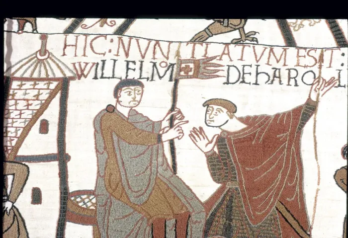 Framed Print : The Bayeux Tapestry - Norman conquest of England Framed Print : The Bayeux Tapestry - Norman conquest of England