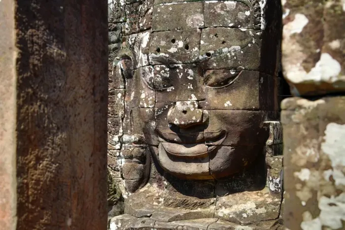 Framed Print : Bayon, Khmer Temple in Angkor Thom, Siem Reap, Cambodia Framed Print : Bayon, Khmer Temple in Angkor Thom, Siem Reap, Cambodia