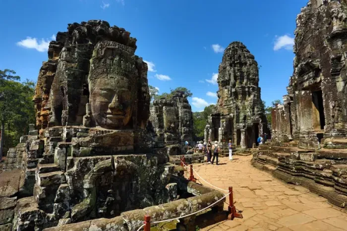 Framed Print : Bayon, Khmer Temple in Angkor Thom, Siem Reap, Cambodia Framed Print : Bayon, Khmer Temple in Angkor Thom, Siem Reap, Cambodia