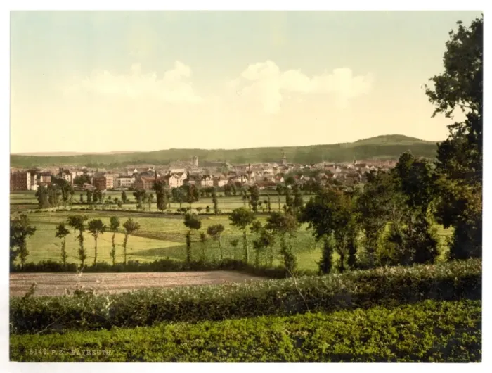 Framed Print : Bayreuth, general view, Bavaria, Germany Framed Print : Bayreuth, general view, Bavaria, Germany
