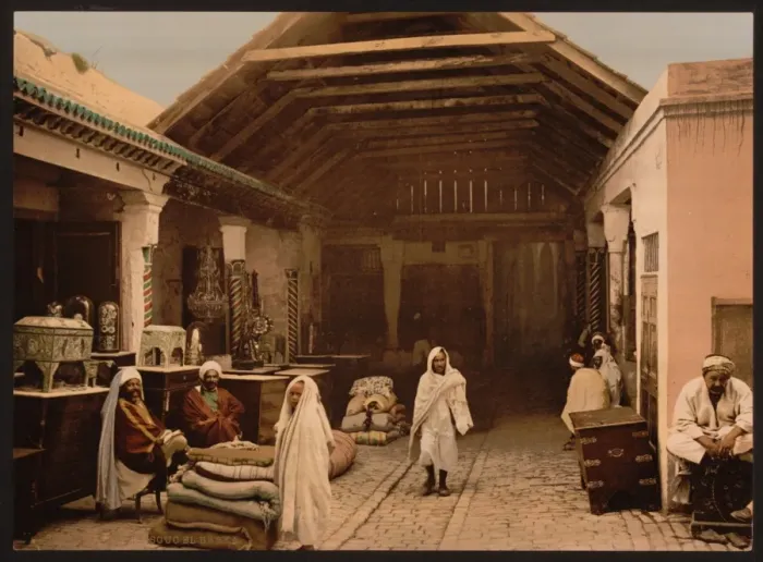 Framed Print : A bazaar, Tunis, Tunisia Framed Print : A bazaar, Tunis, Tunisia