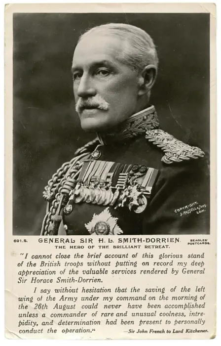 Framed Print : Be-medalled General Sir H. Smith-Dorrien Framed Print : Be-medalled General Sir H. Smith-Dorrien