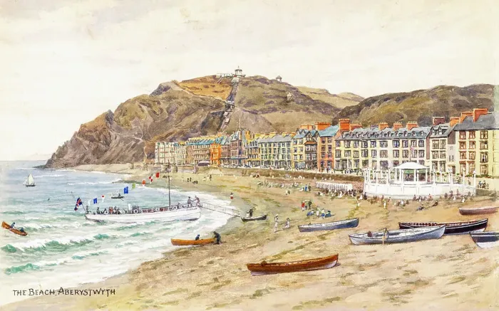 Framed Print : The Beach, Aberystwyth, Wales Framed Print : The Beach, Aberystwyth, Wales