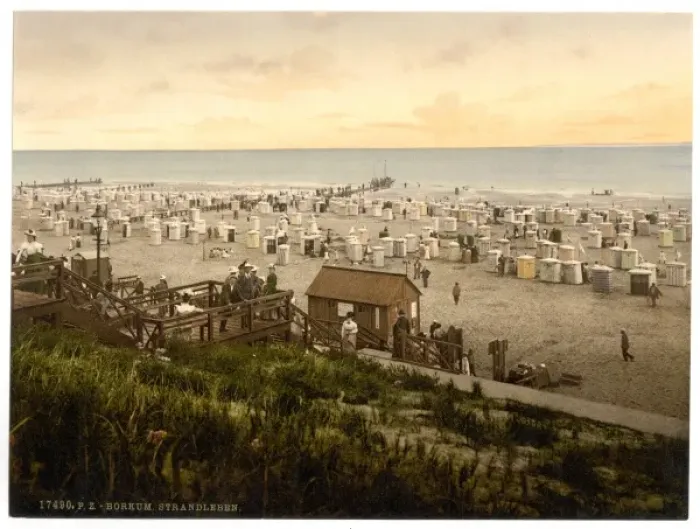 Framed Print : Beach, Borkum, Schleswig-Holstein, Germany Framed Print : Beach, Borkum, Schleswig-Holstein, Germany