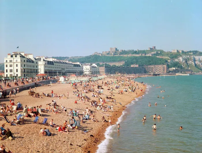 Framed Print : The Beach, Dover Framed Print : The Beach, Dover