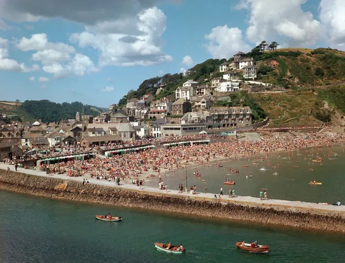 Framed Print : The Beach, East Looe, Looe Framed Print : The Beach, East Looe, Looe