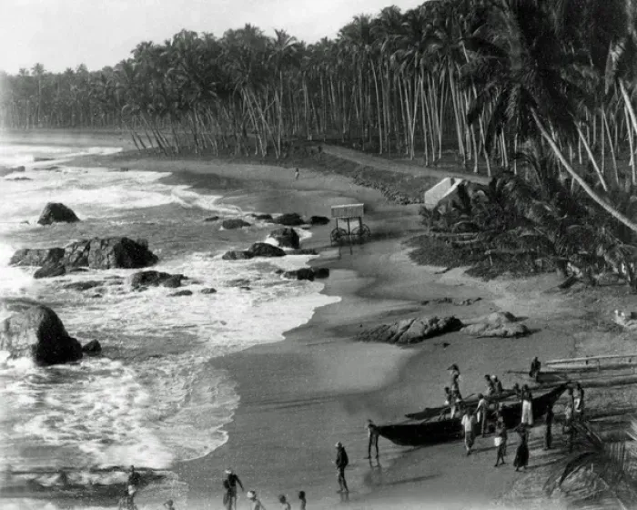 Framed Print : Beach at Galle, Ceylon (Sri Lanka) Framed Print : Beach at Galle, Ceylon (Sri Lanka)
