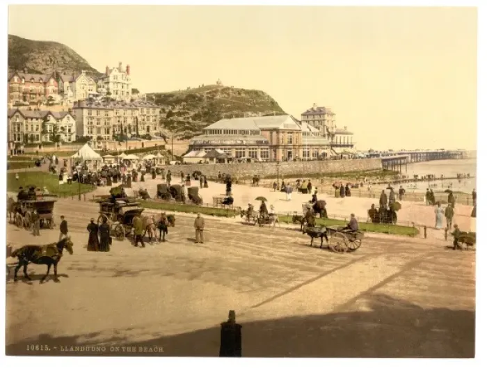 Framed Print : On the beach, Llandudno, Wales Framed Print : On the beach, Llandudno, Wales
