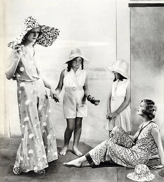 Beach pyjamas, 1931