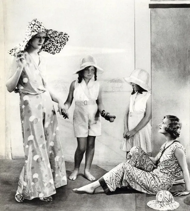 Framed Print : Beach pyjamas, 1931 Framed Print : Beach pyjamas, 1931