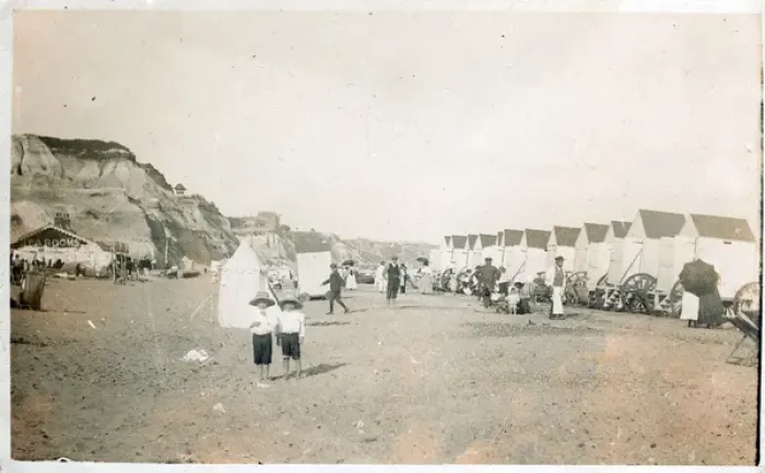 Framed Print : Beach Scene