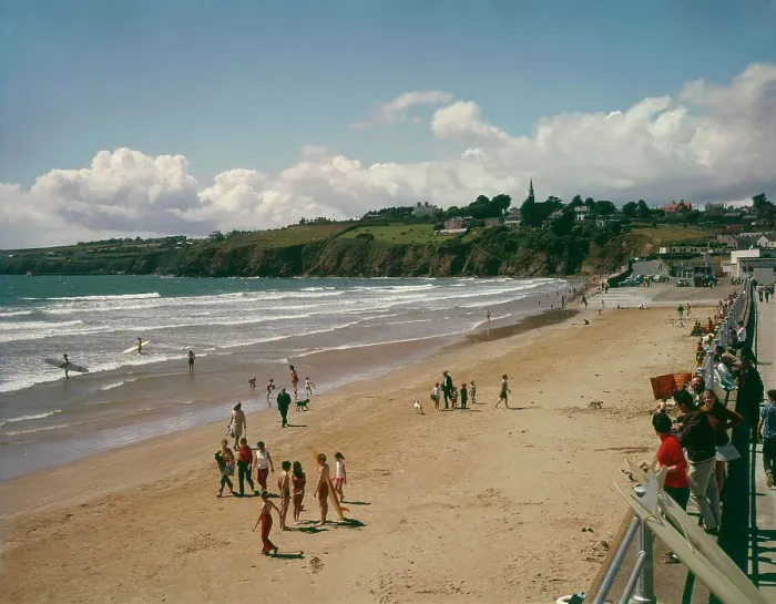 Framed Print : The Beach, Tramore, County Waterford, Republic of Ireland - original photography (2 / 4). Date: circa 1960s Framed Print : The Beach, Tramore, County Waterford, Republic of Ireland - original photography (2 / 4). Date: circa 1960s