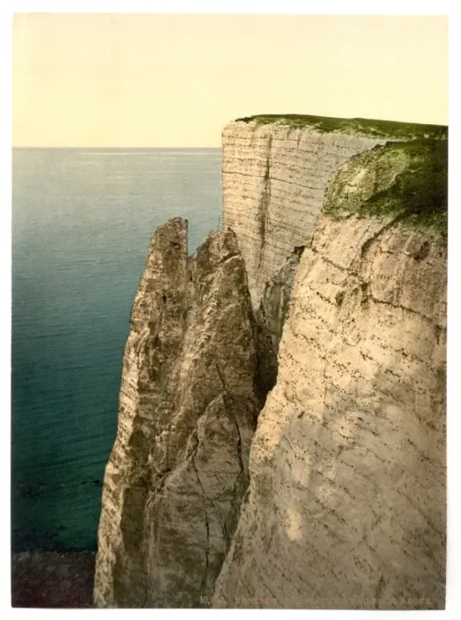 Framed Print : Beachy Head from above, Eastbourne, England Framed Print : Beachy Head from above, Eastbourne, England