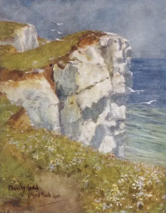 Framed Print : Beachy Head / Ball / 1906 Framed Print : Beachy Head / Ball / 1906