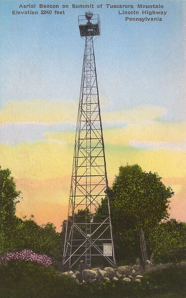 Beacon on Tuscarora Mountain, Pennsylvania, USA