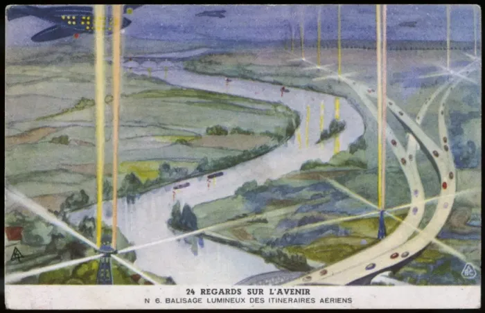 Framed Print : Beacons for Aircraft