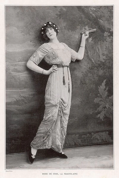 Beaded Evening Robe 1913