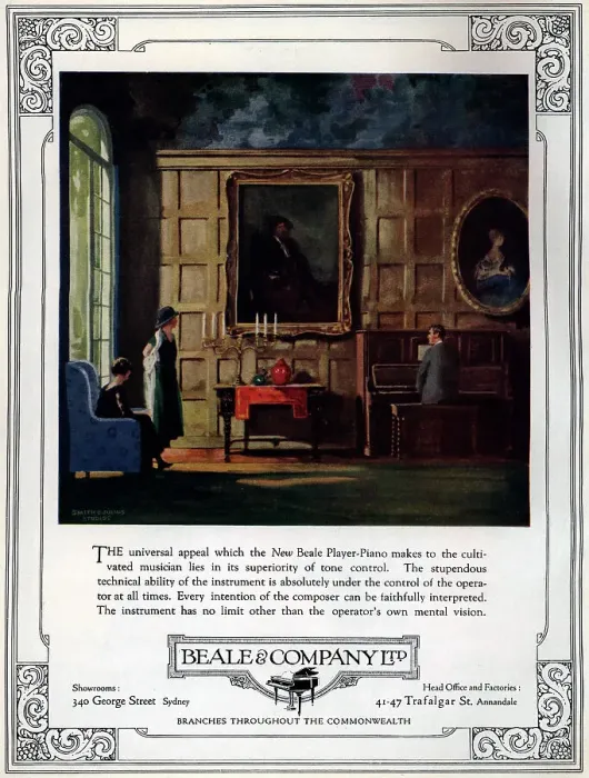 Framed Print : Beale & Company Advertisement Framed Print : Beale & Company Advertisement