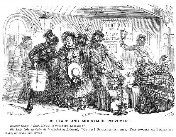 The Beard and Moustache Movement, John Leech