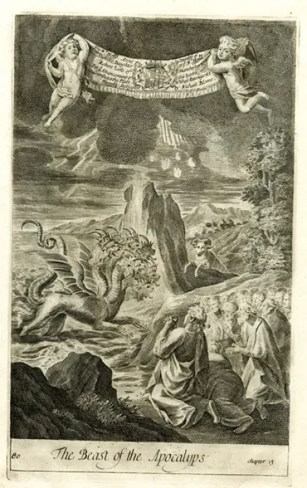 Framed Print : Beast of the Apocalypse