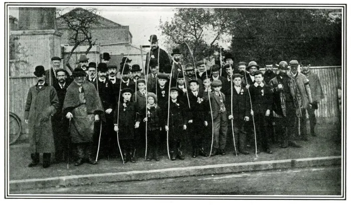 Framed Print : Beating the Bounds, Tolworth, Surrey Framed Print : Beating the Bounds, Tolworth, Surrey