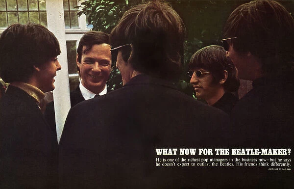 What now for the Beatle-maker? Brian Epstein - English music entrepreneur who managed The