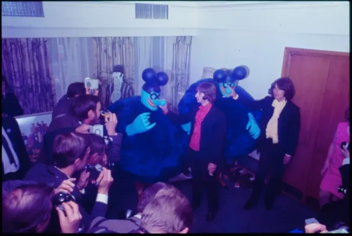 Framed Print : The Beatles at PR launch of Yellow Submarine Framed Print : The Beatles at PR launch of Yellow Submarine