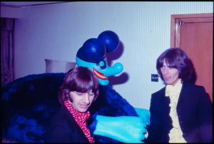 Framed Print : The Beatles at PR launch of Yellow Submarine Framed Print : The Beatles at PR launch of Yellow Submarine