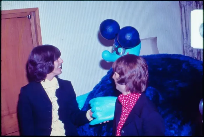 Framed Print : The Beatles at PR launch of Yellow Submarine Framed Print : The Beatles at PR launch of Yellow Submarine
