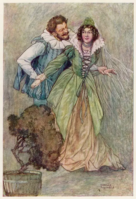 Framed Print : BEATRICE & BENEDICT Framed Print : BEATRICE & BENEDICT