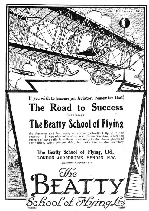 Framed Print : The Beatty School Of Flying Framed Print : The Beatty School Of Flying