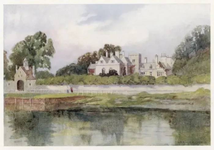 Framed Print : Beaulieu Abbey / 1908 Framed Print : Beaulieu Abbey / 1908