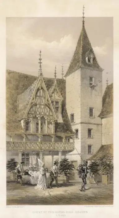 Framed Print : Beaune Hotel Dieu Framed Print : Beaune Hotel Dieu