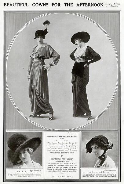 Beautiful gowns for the afternoon 1913