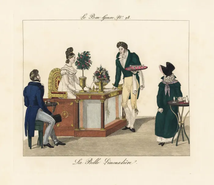 Framed Print : Beautiful lemonade seller on her Italian throne Framed Print : Beautiful lemonade seller on her Italian throne