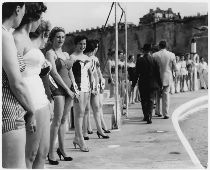 Framed Print : Beauty Contest 1956 Framed Print : Beauty Contest 1956