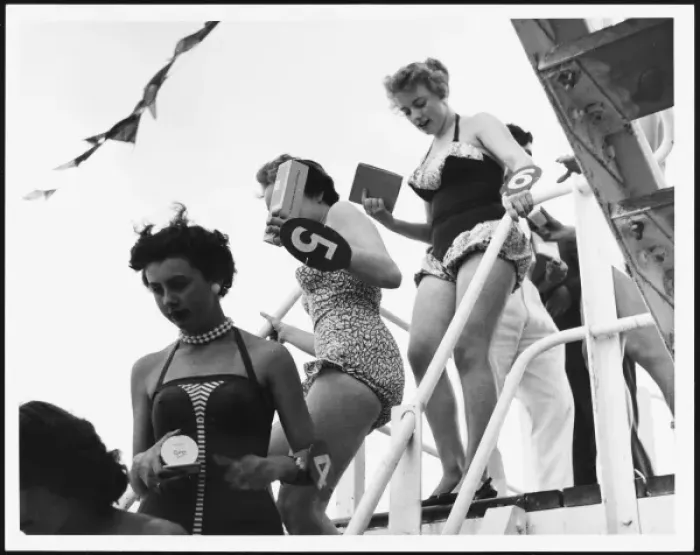 Framed Print : Beauty Contest 1956 Framed Print : Beauty Contest 1956