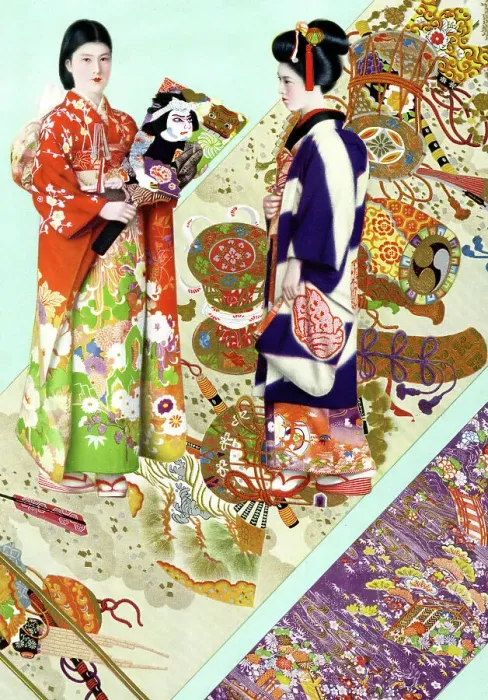 Framed Print : Beauty of Japan's Textiles Framed Print : Beauty of Japan's Textiles