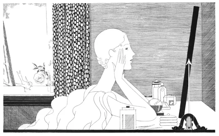 Framed Print : Beauty Routine 1931 Framed Print : Beauty Routine 1931