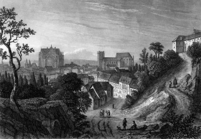 Framed Print : BEAUVAIS, CIRCA 1840 Framed Print : BEAUVAIS, CIRCA 1840