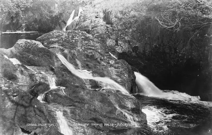 Framed Print : Beazley Triple Falls Framed Print : Beazley Triple Falls