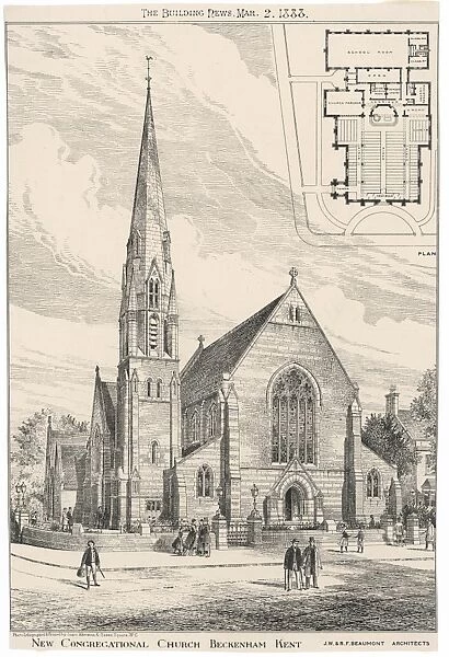 Beckenham Church 1888