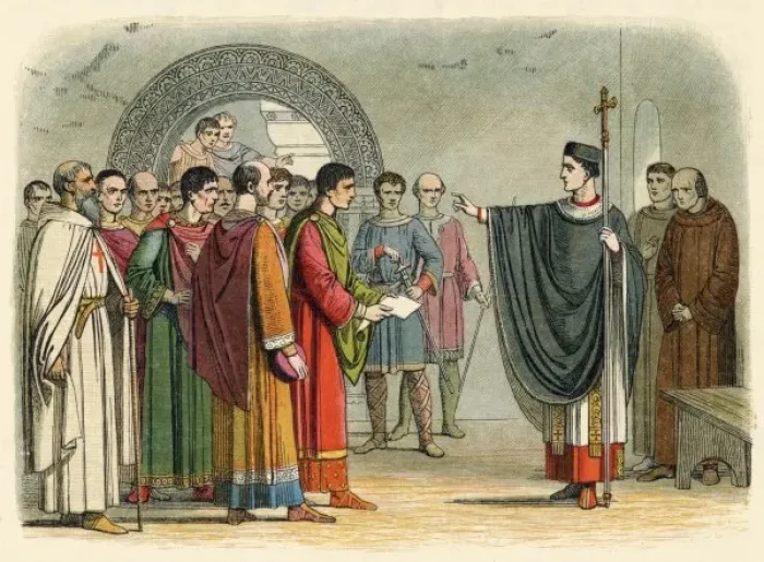 Framed Print : Becket  /  Constition  /  1164