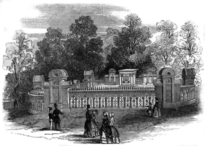 Framed Print : Beckford / Bath Grave Framed Print : Beckford / Bath Grave