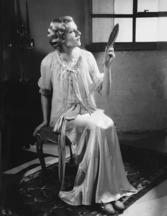 Framed Print : BED JACKET 1930S Framed Print : BED JACKET 1930S
