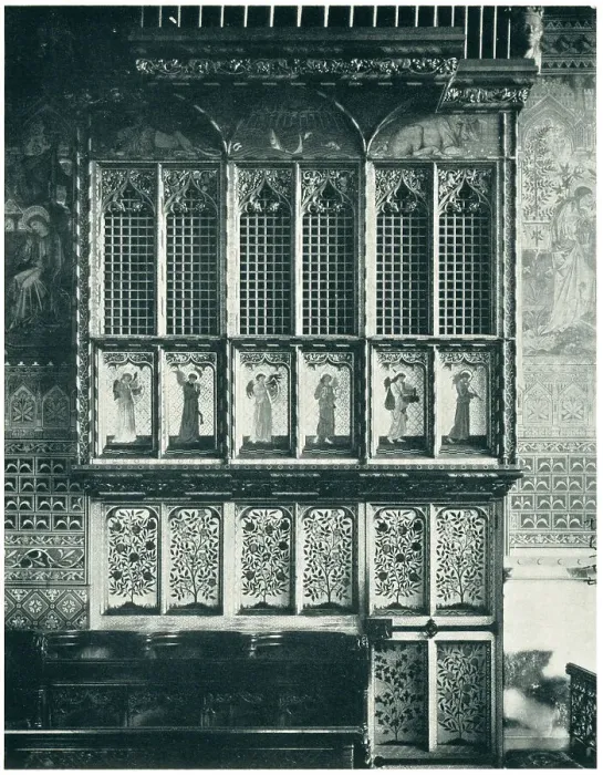 Framed Print : Beddington Organ Screen Framed Print : Beddington Organ Screen